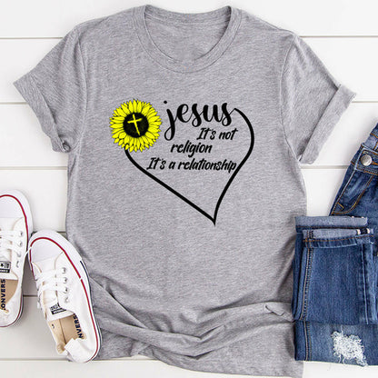 Jesus Is Not Religion T-Shirt