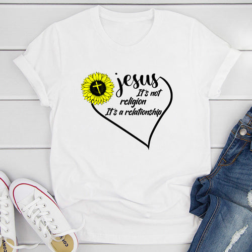 Jesus Is Not Religion T-Shirt